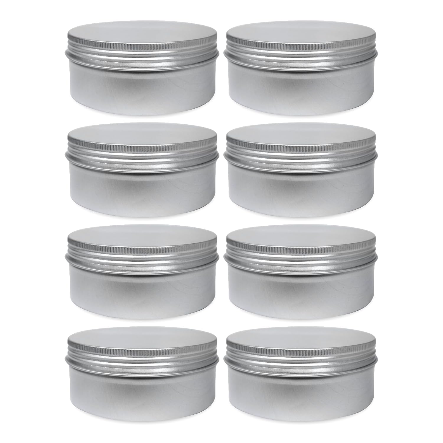 Shoprythm Packaging Refillable Aluminum Tin Jar- 100g Shoprythm Packaging Refillable Aluminum Tin Jar- 100g